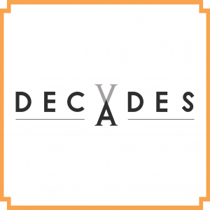 Decades Roma logo Decades Roma logo